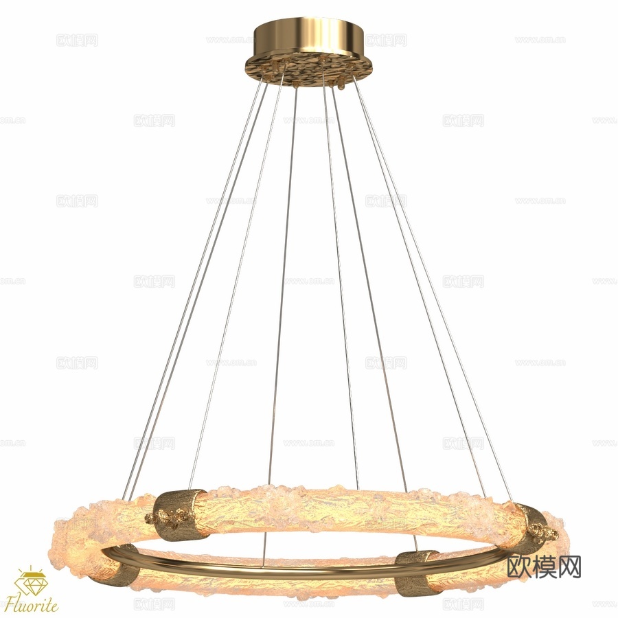 Sauvage萤石480毫米FL1097-5PC（OM）3d模型下载