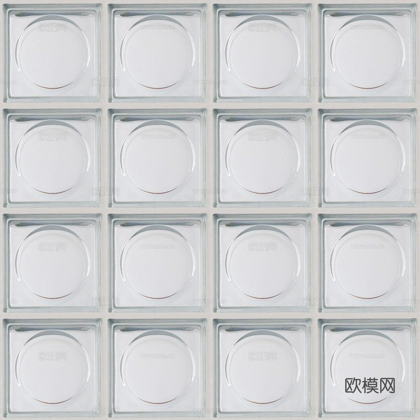 现代玻璃砖 玻璃砖贴图