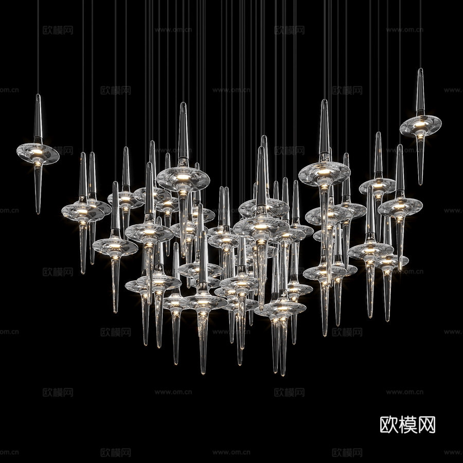 Vargov®设计照明组合 - LC04823d模型下载