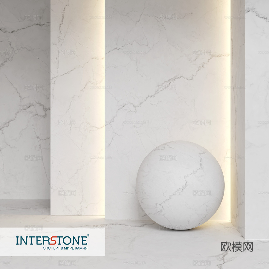 TechGres 大尺寸陶瓷板 CALACATTA CLA3d模型下载