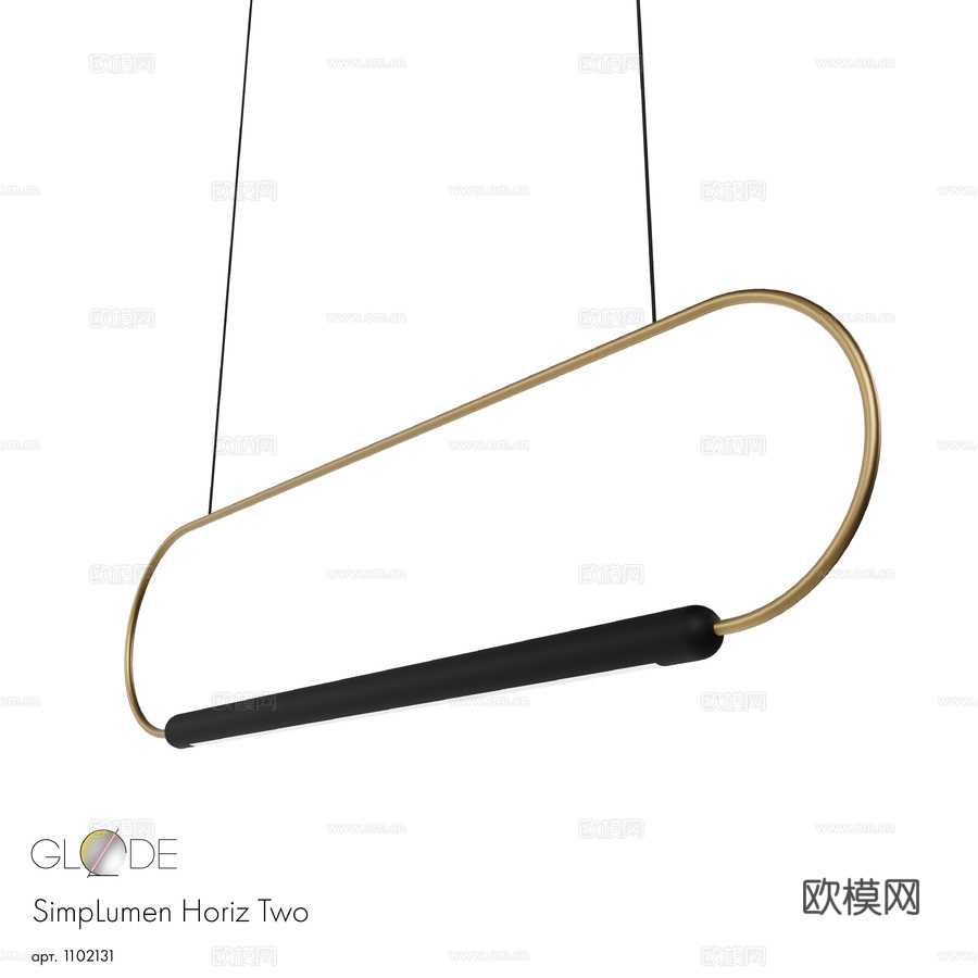 GLODE SimpLumen Horiz Two3d模型下载