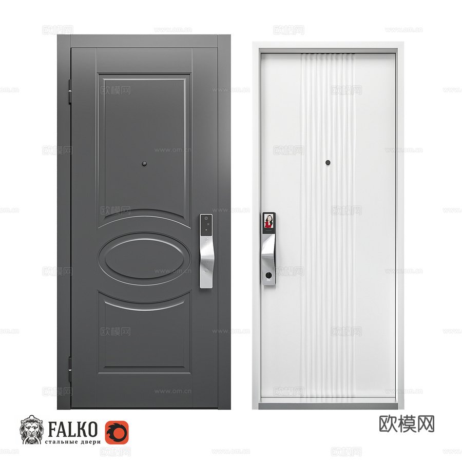 公寓门3d模型下载