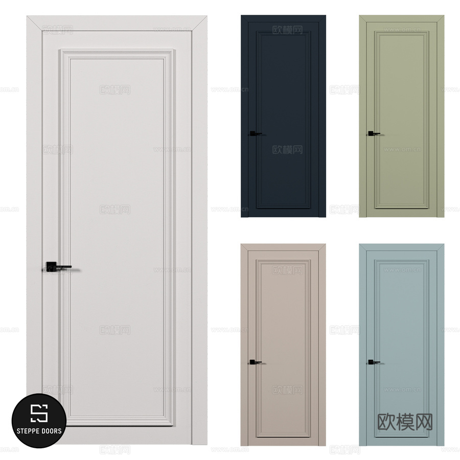 Ом Monte Steppe Doors3d模型下载