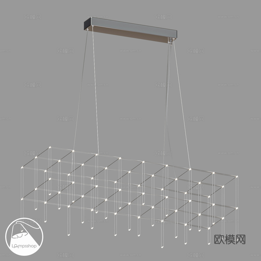 LampsShop.ru L1553 吊灯 Retta3d模型下载