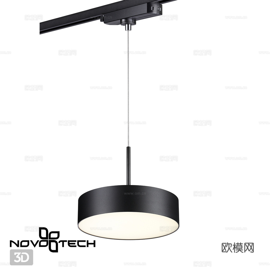 LED轨道灯Novotech 358767, 358768,3d模型下载