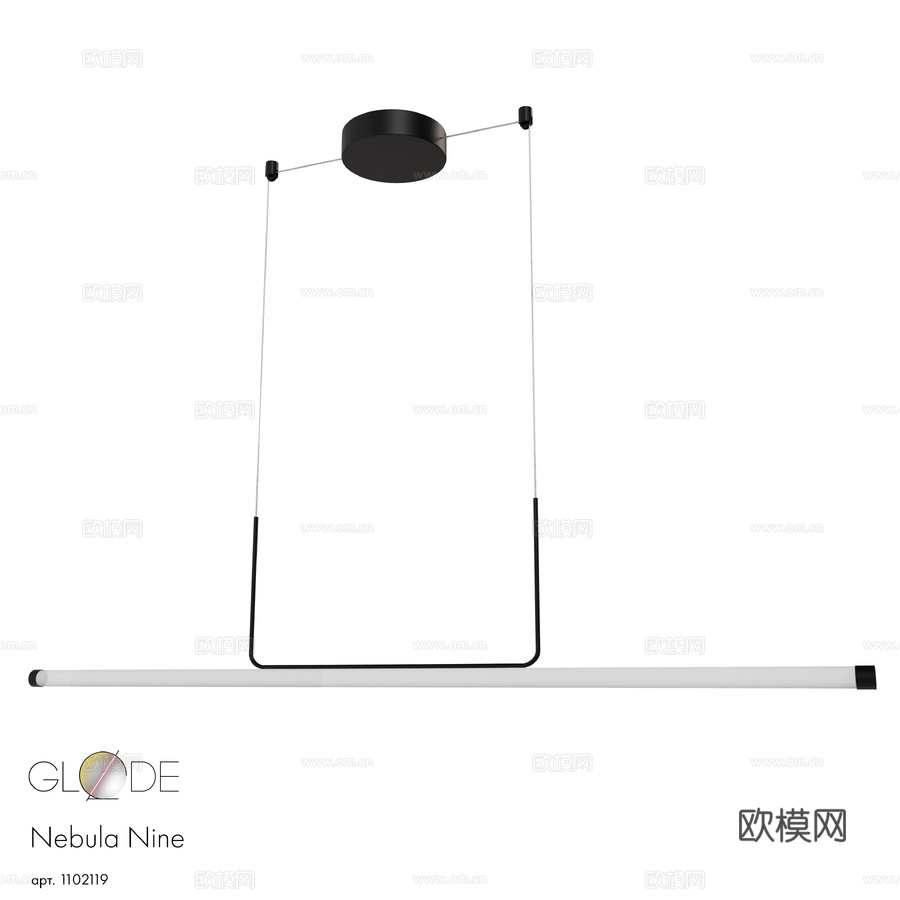 GLODE星云九灯3d模型下载