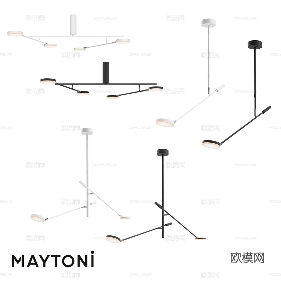 Fad吊灯3d模型下载