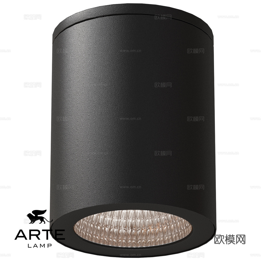 ARTE灯具OM A1813PF-1BK3d模型下载