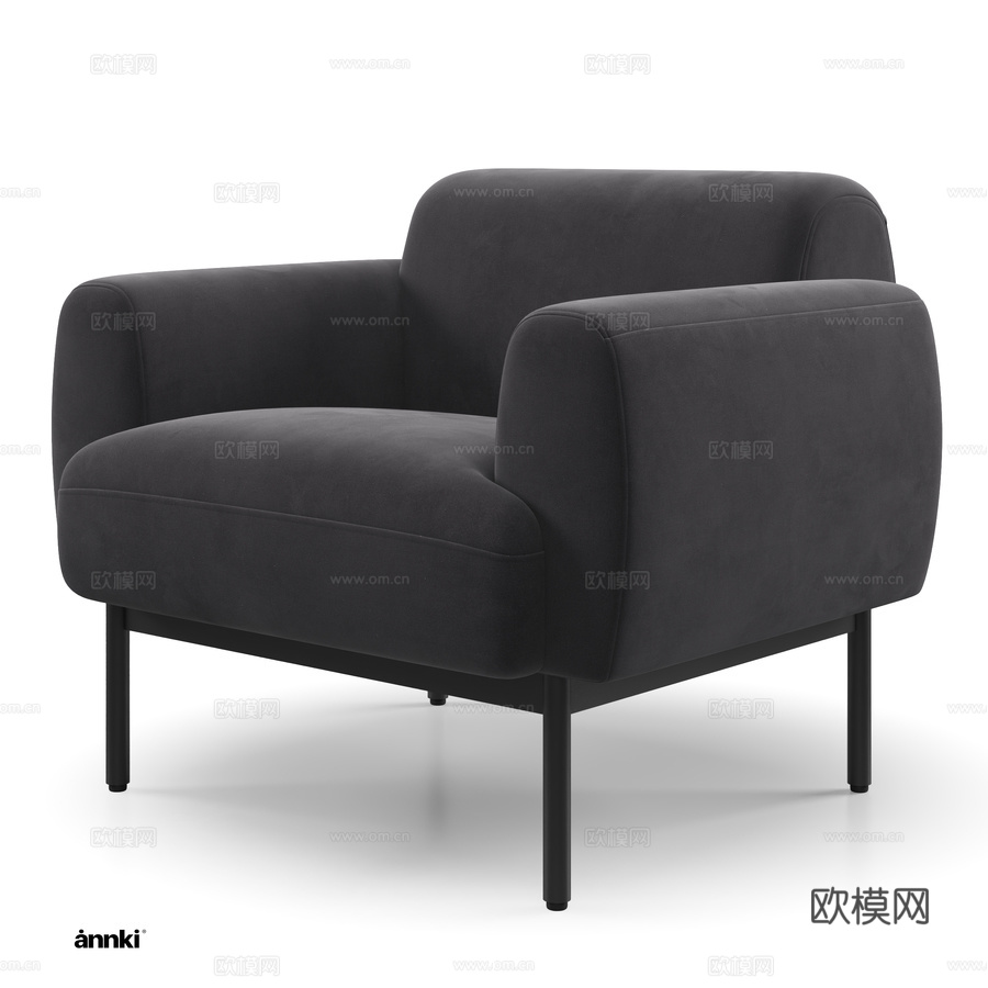 OM Bono椅 by annki工作室3d模型下载