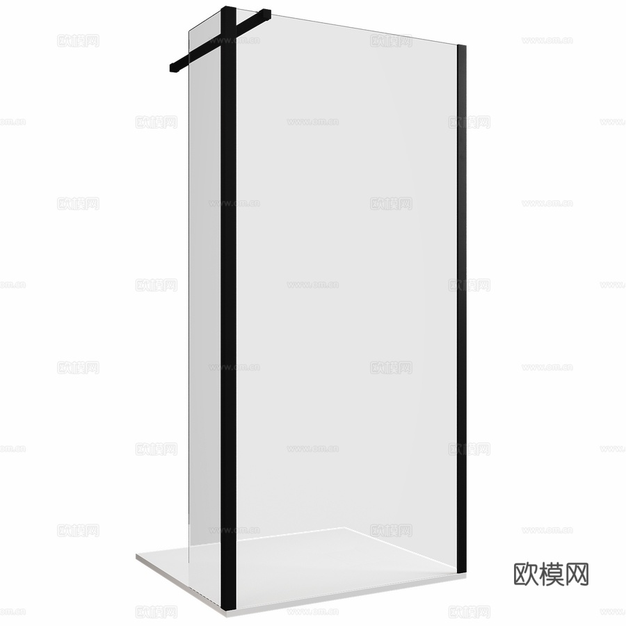 淋浴屏风 ABBER Immer Offen AG663d模型