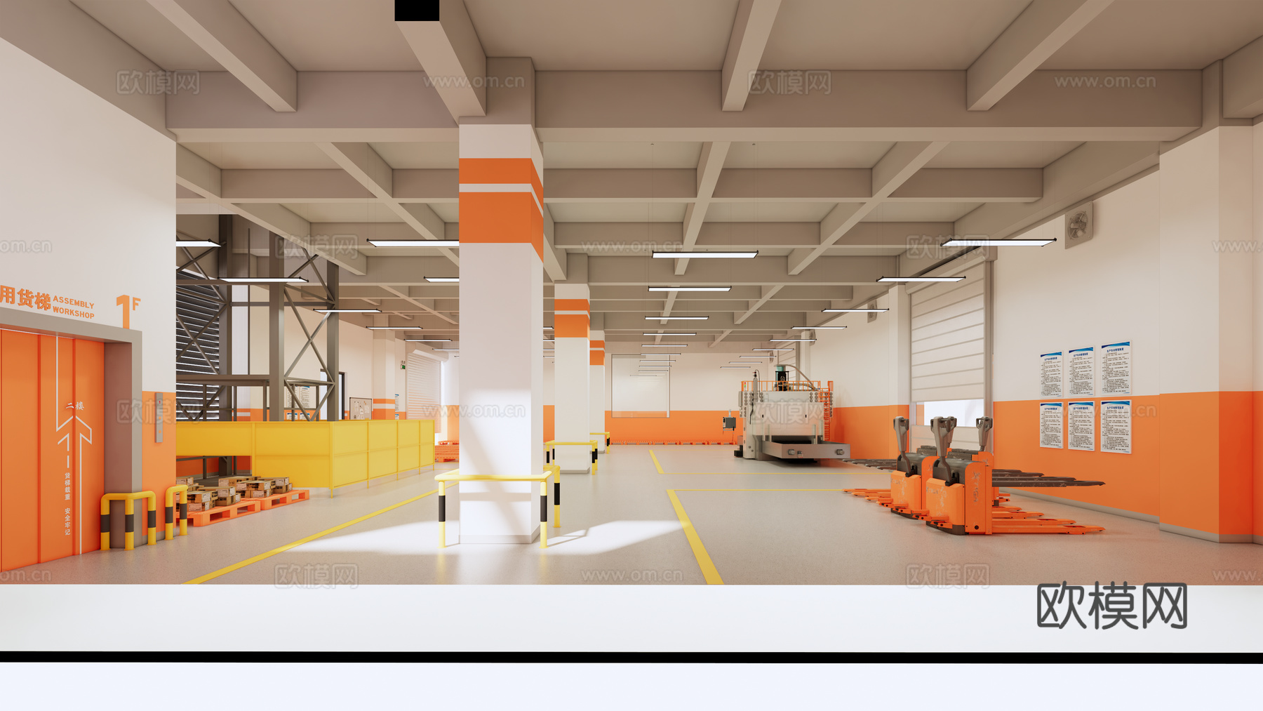 智能化工厂空间su模型