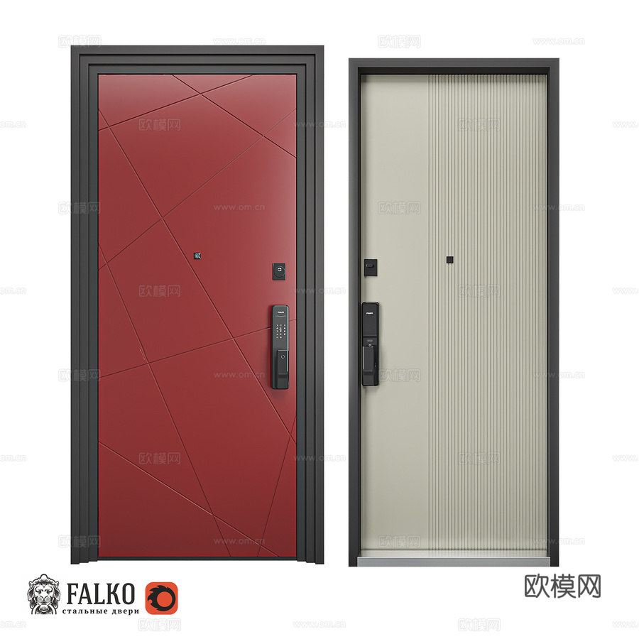 公寓门3d模型下载