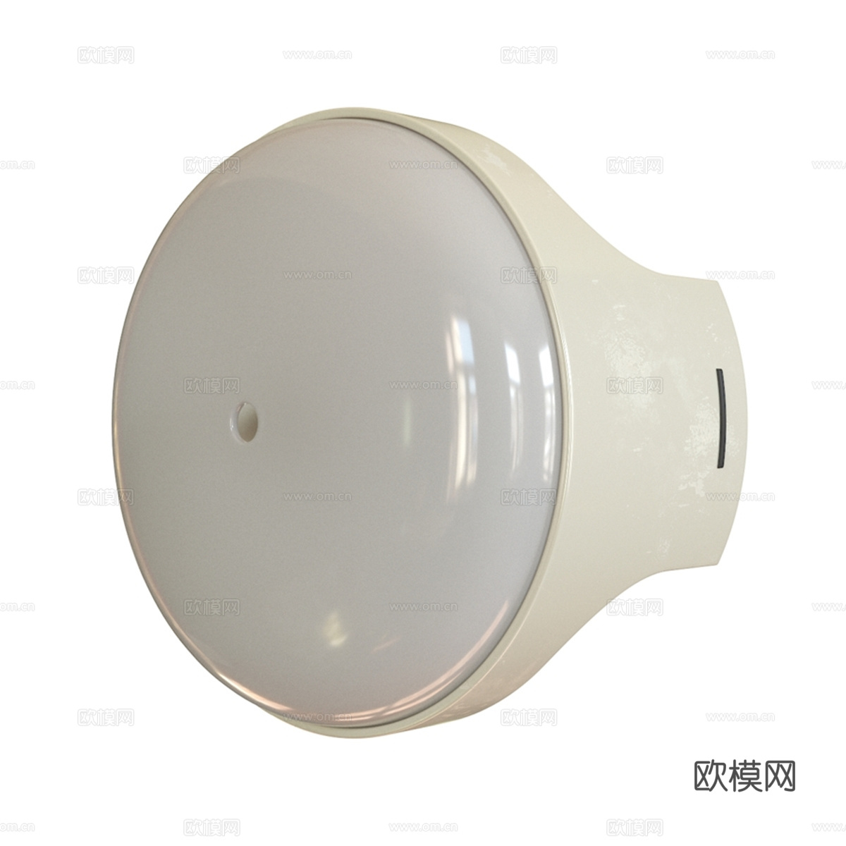 乔·科隆博设计的复古Quattro Kd 4335壁灯3d模型下载