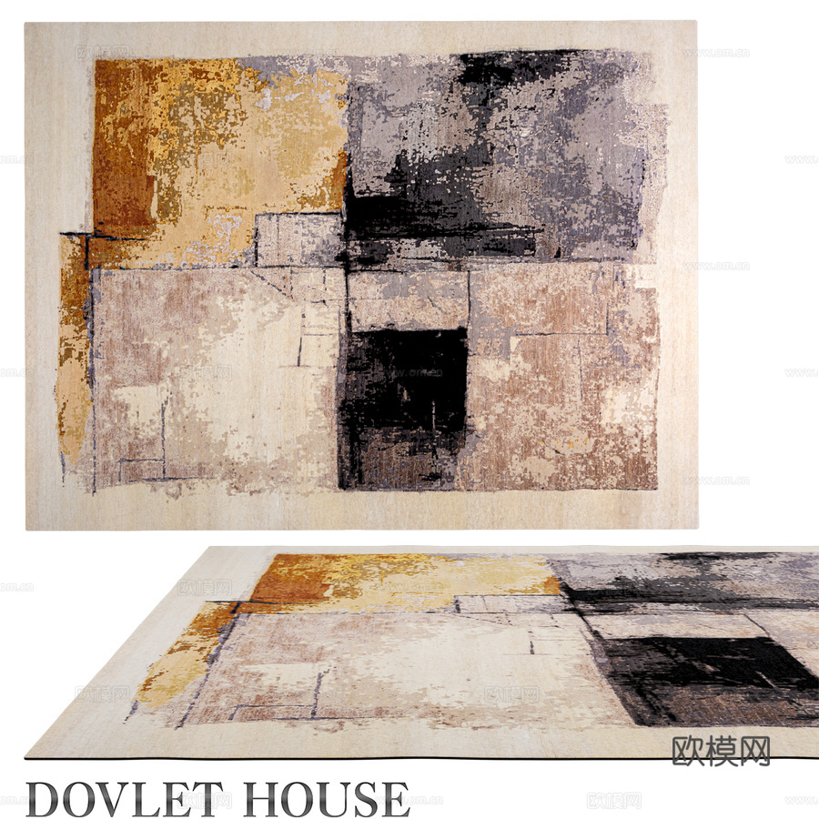 OM地毯 DOVLET HOUSE (art. 21740)3d模型下载