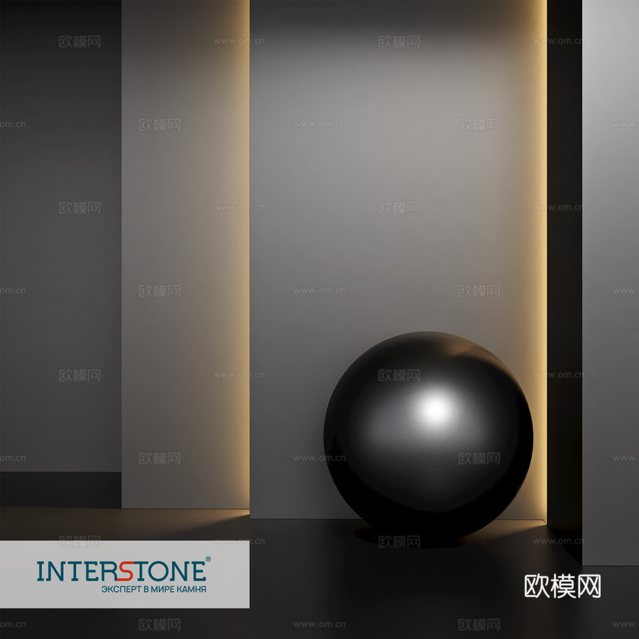 TechGres 大尺寸陶瓷板 ABSOLUTE BLAC3d模型下载