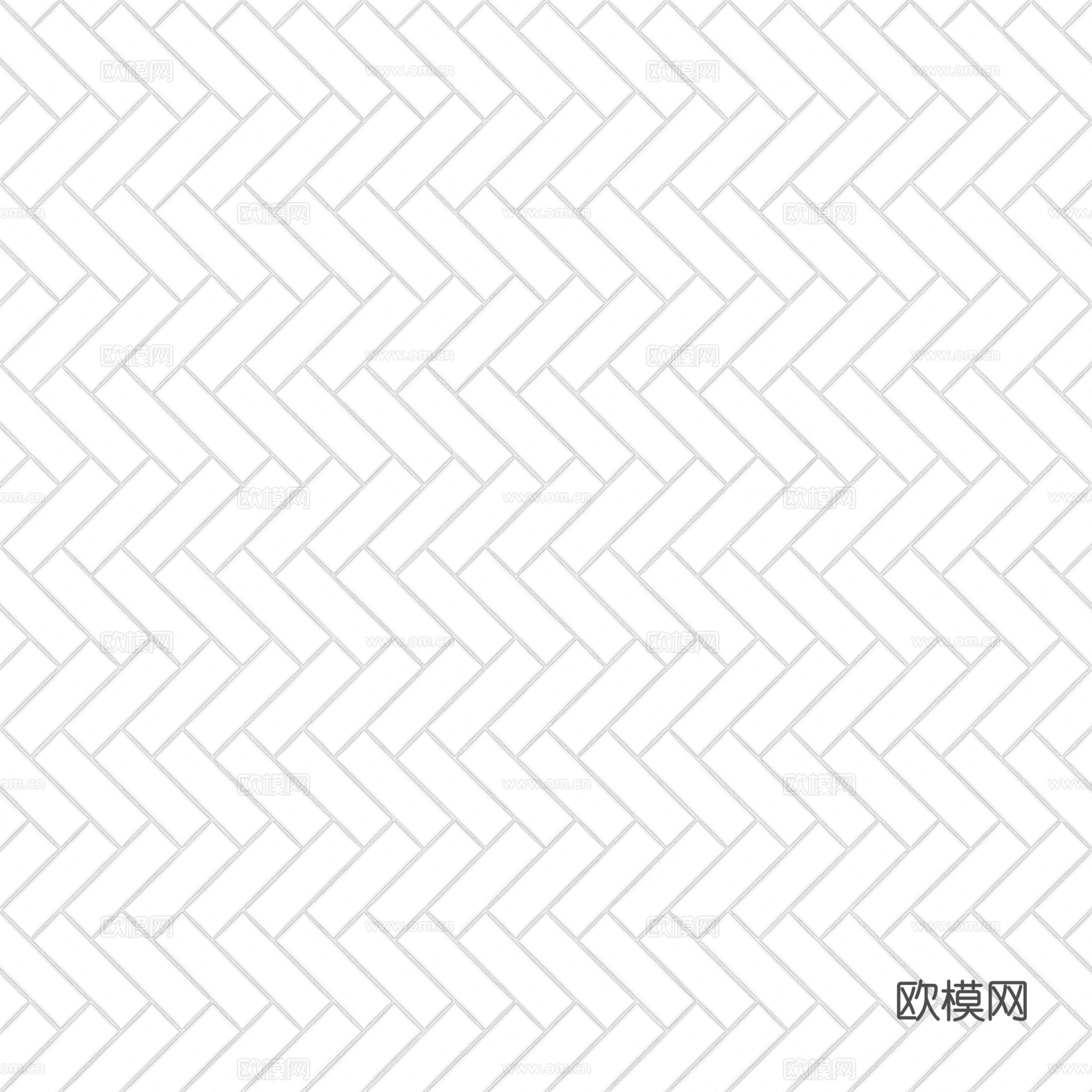 白色人字拼瓷砖 条形砖 墙砖地砖 厨房浴室砖