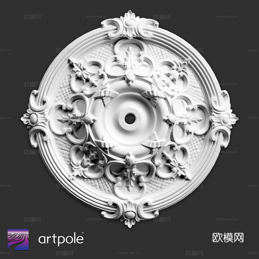 装饰花环 SR733d模型下载