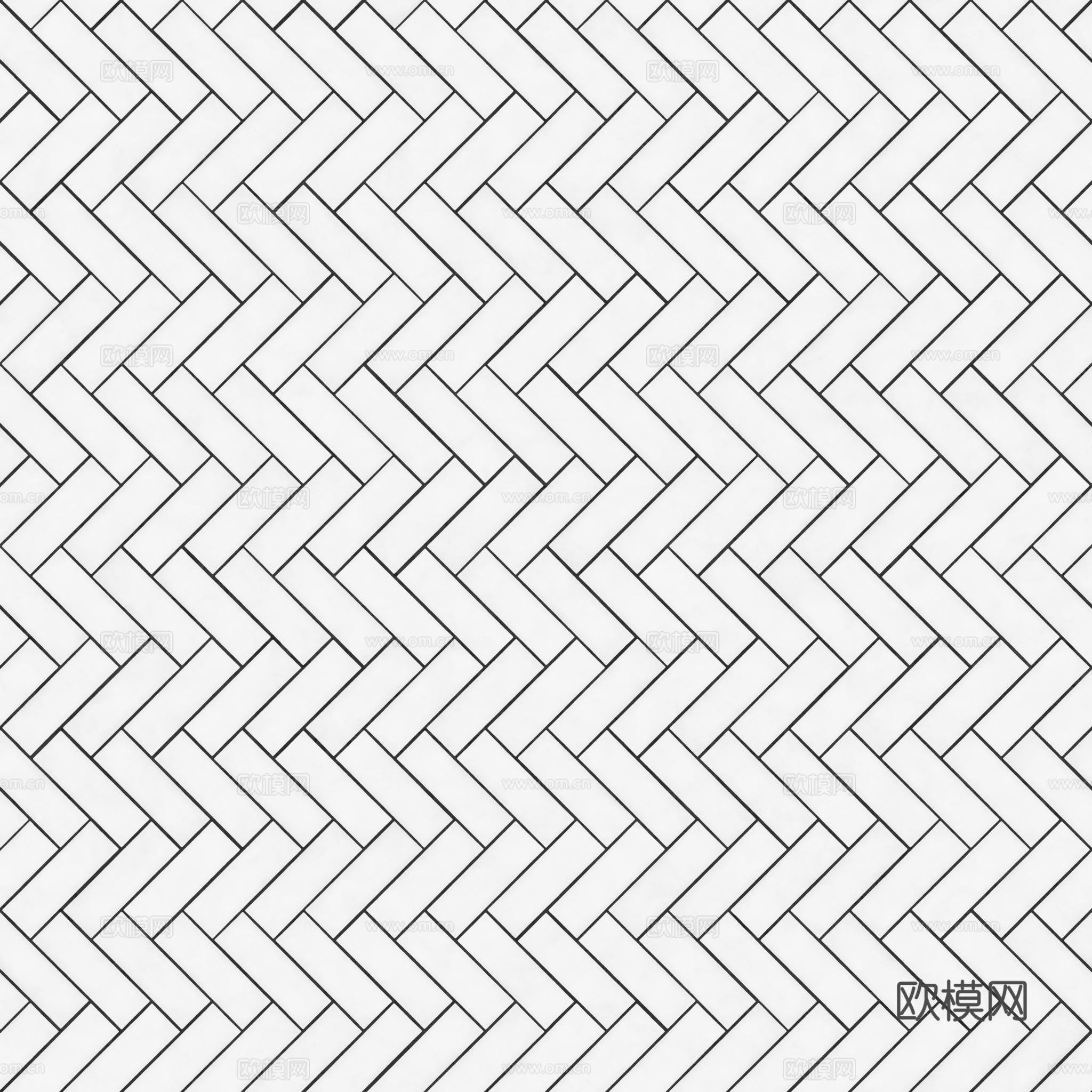 白色人字拼瓷砖 条形砖 墙砖地砖 厨房浴室砖