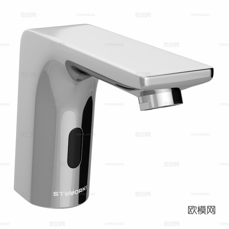 STWORKI赫尔辛基WFA31024台盆用OM混合龙头3d模型下载