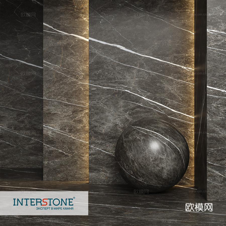 TechGres 大尺寸陶瓷板 PIETRA GREY3d模型下载