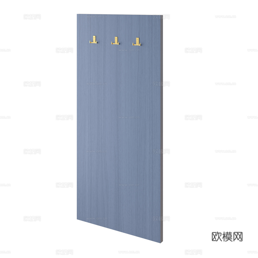 OM带Metropolis挂钩面板3d模型下载