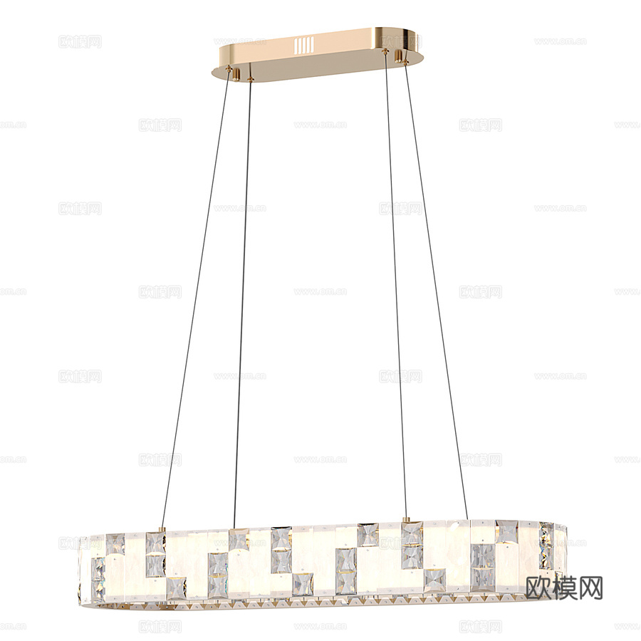 OM Stilfort系列吊灯 Cherruti3d模型下载