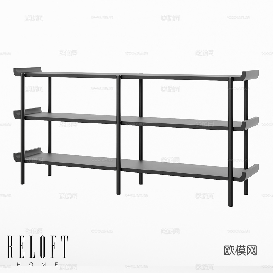 OKITO 书架3d模型下载