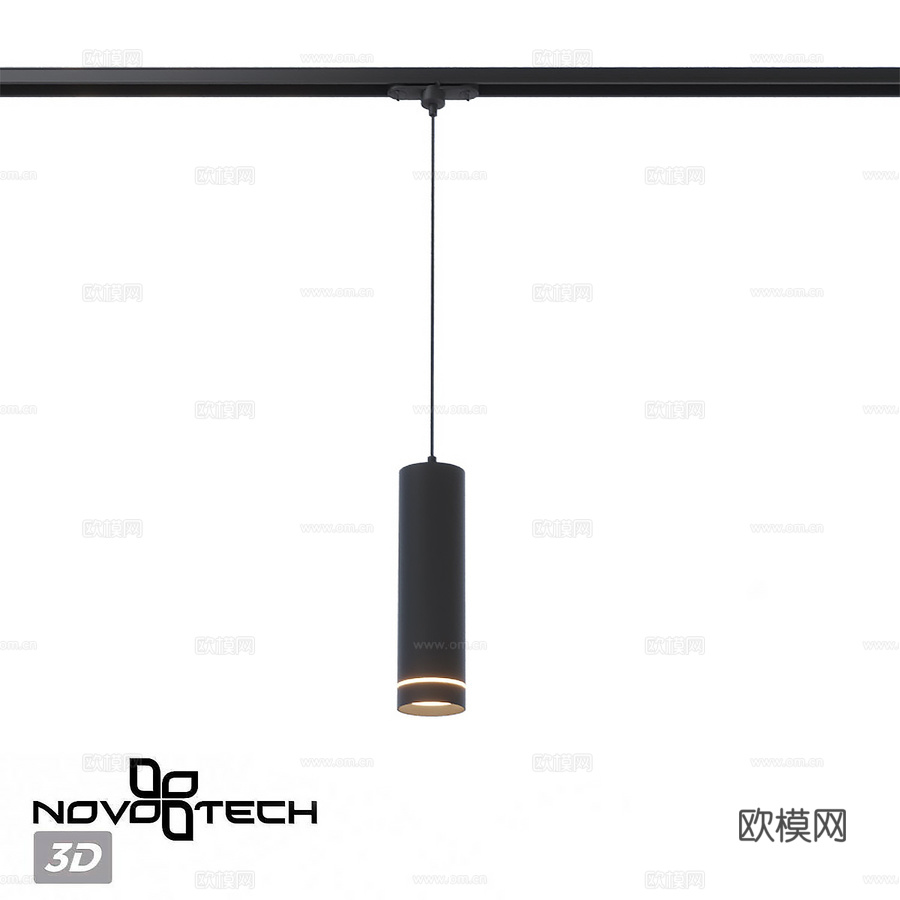 Novotech LED轨道灯3d模型下载