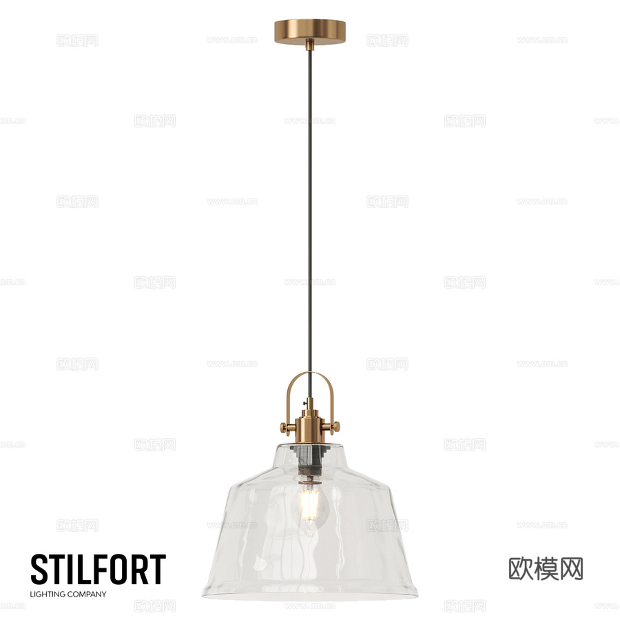 Stilfort吊灯，Bell系列3d模型下载