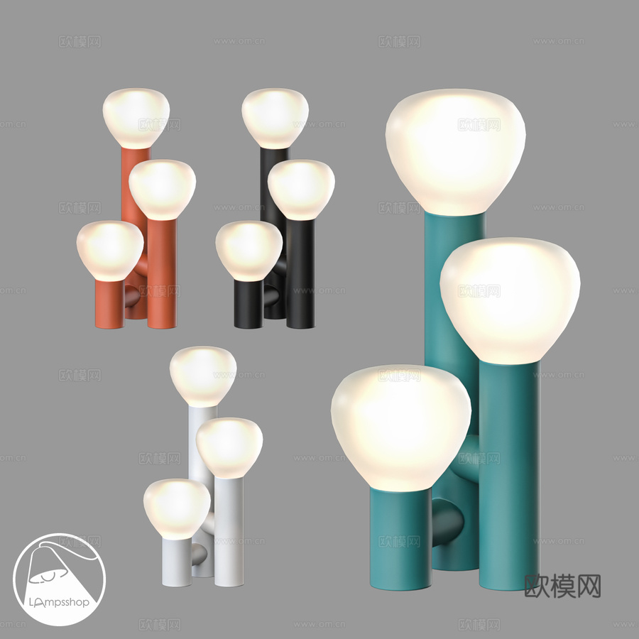 LampsShop.ru NL5136 台灯 Clopet3d模型下载