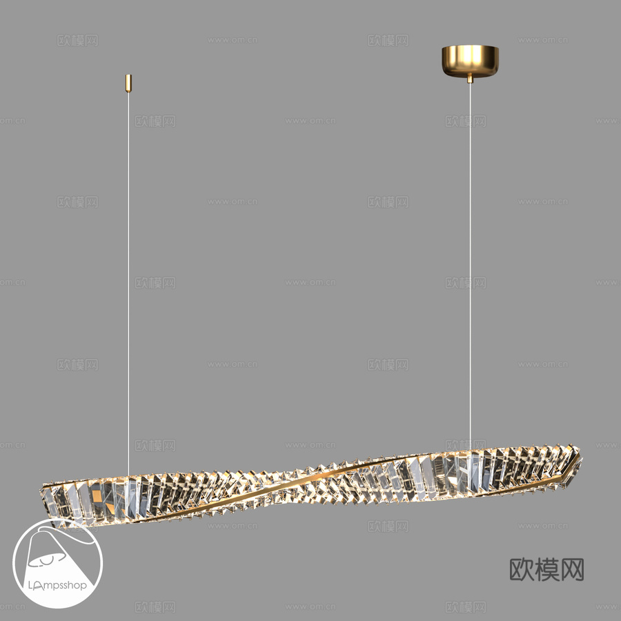 LampsShop.ru L1807 吊灯沃维3d模型下载