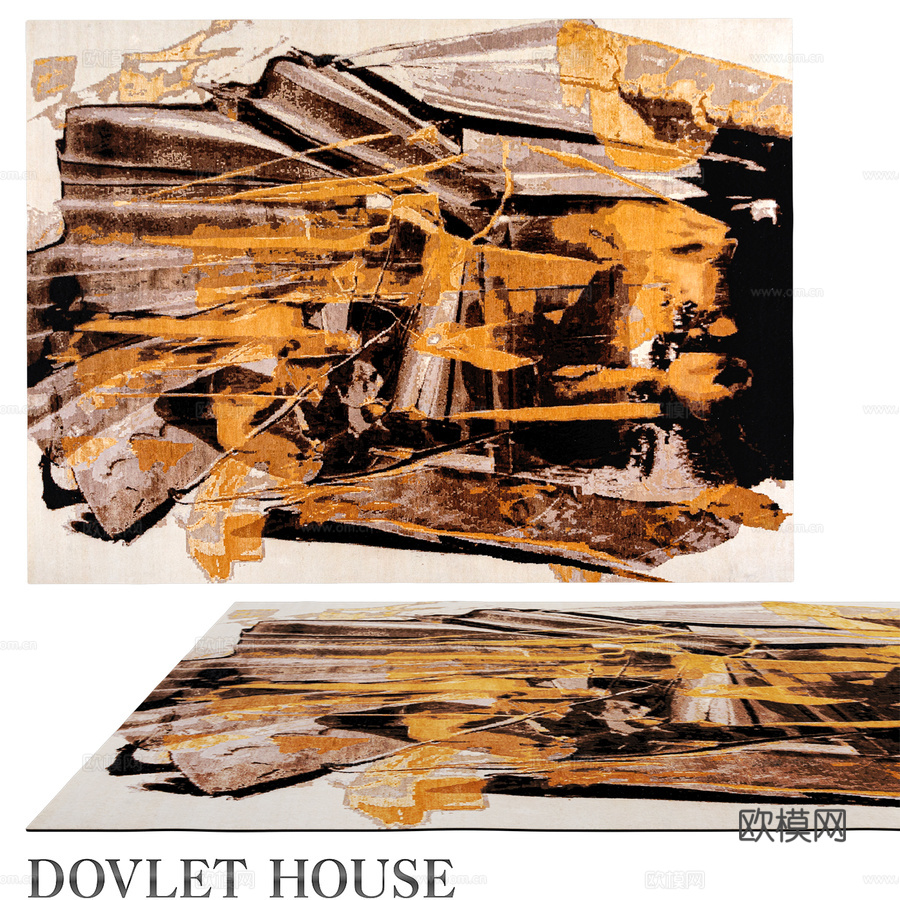 OM地毯 DOVLET HOUSE (art. 21751)3d模型下载