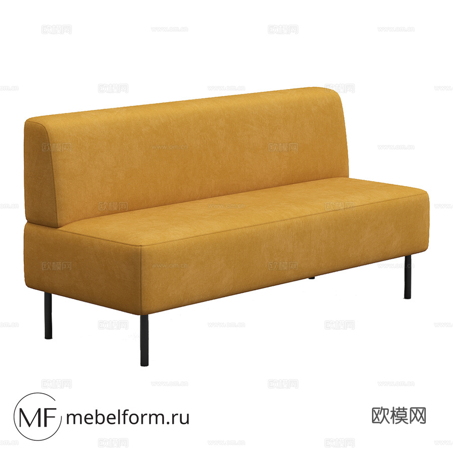 OM沙发EMILIA 170CM HoReCa3d模型下载