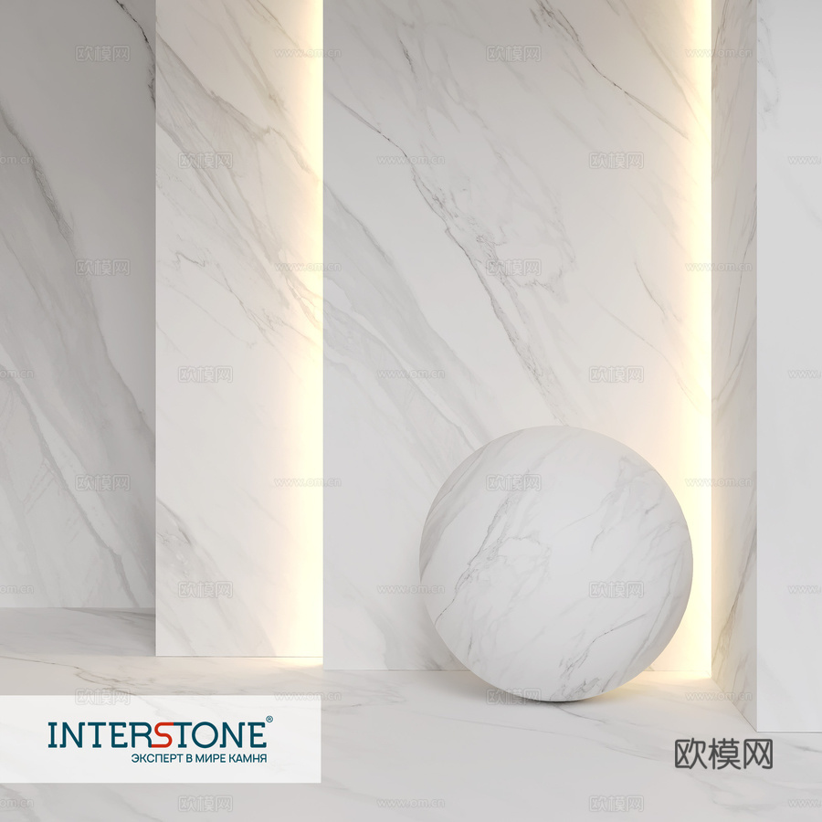 TechGres 大尺寸陶瓷板 CALACATTA ELEG3d模型下载