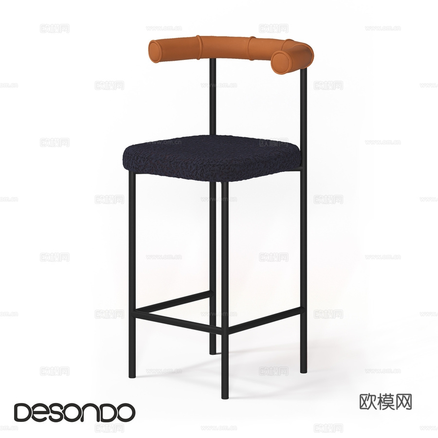 DESONDO OM 犄角吧凳3d模型下载