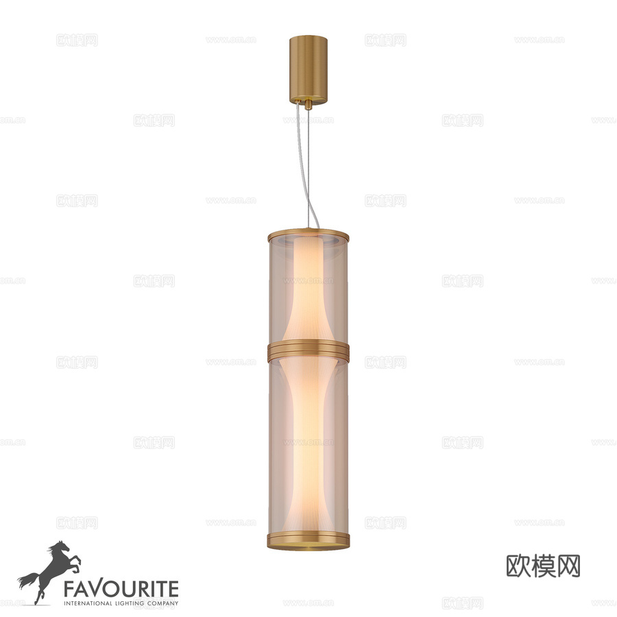 吊灯精选 4244-2P3d模型下载