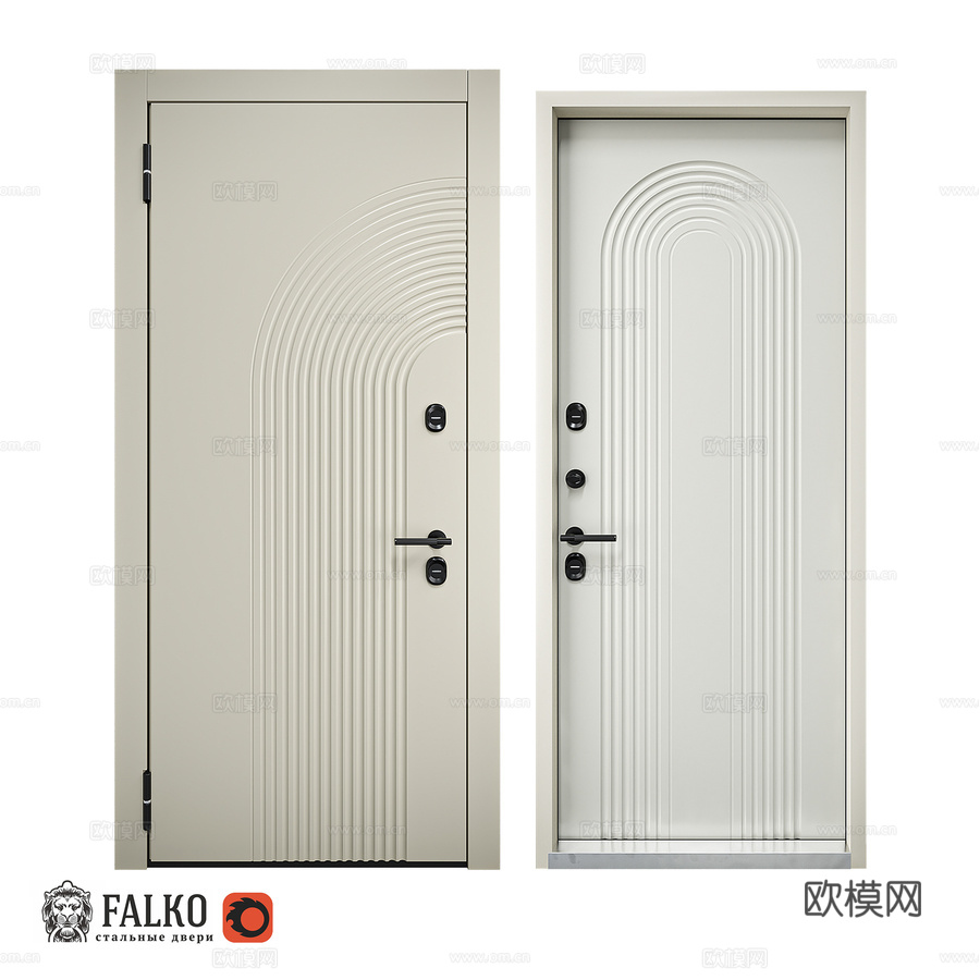 公寓门3d模型下载