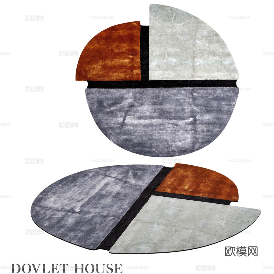 OM地毯 DOVLET HOUSE (art. 22432)3d模型下载