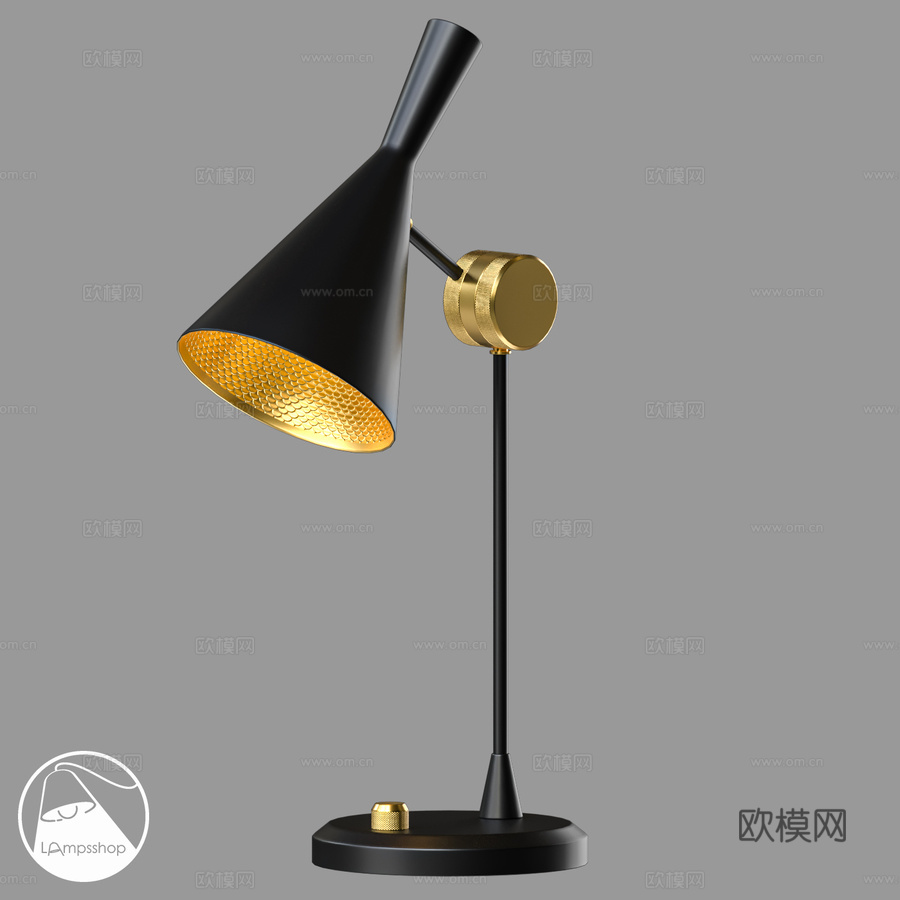 LampsShop.ru NL5177 台灯 Trumpet3d模型下载