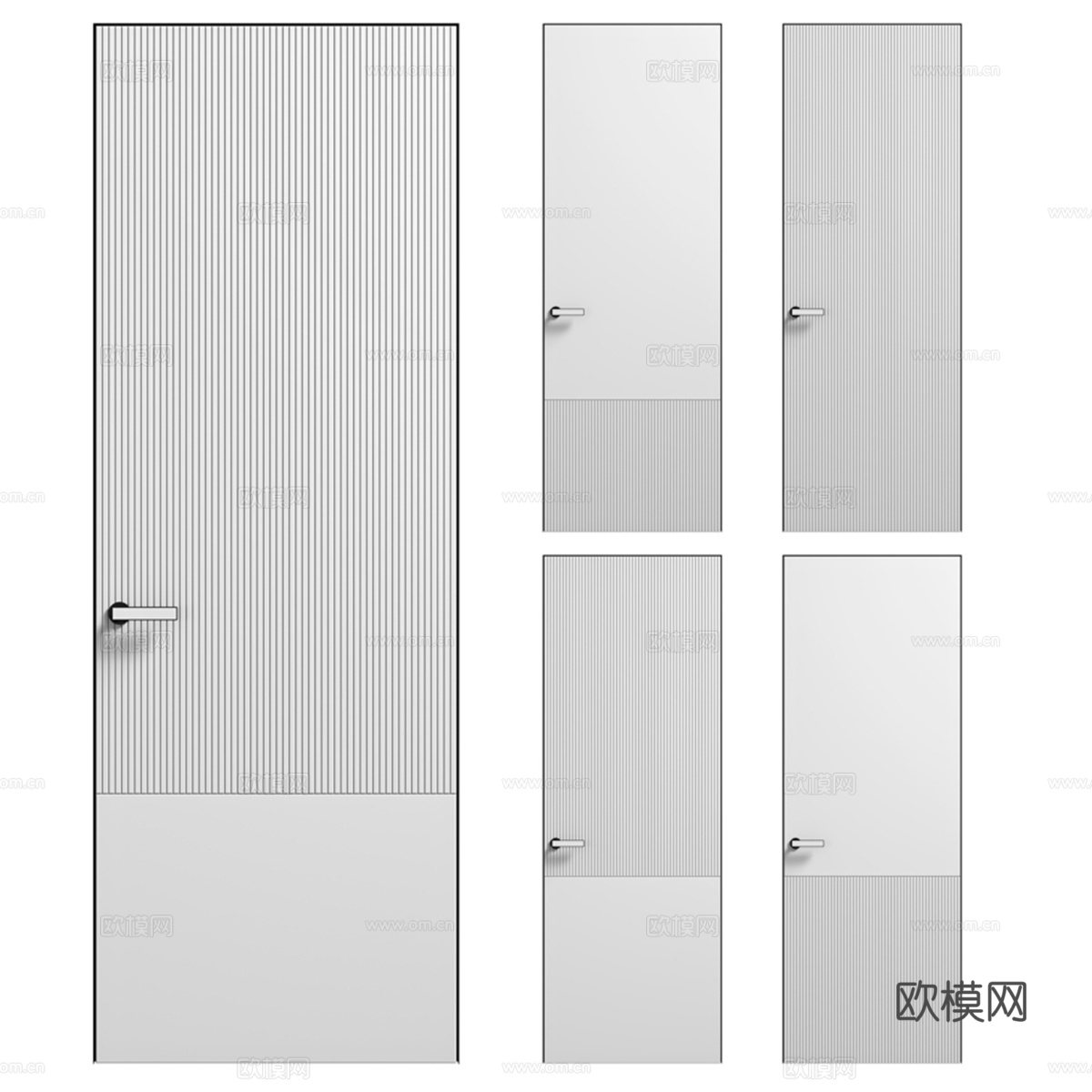 Volhovec VELVET系列门3d模型下载