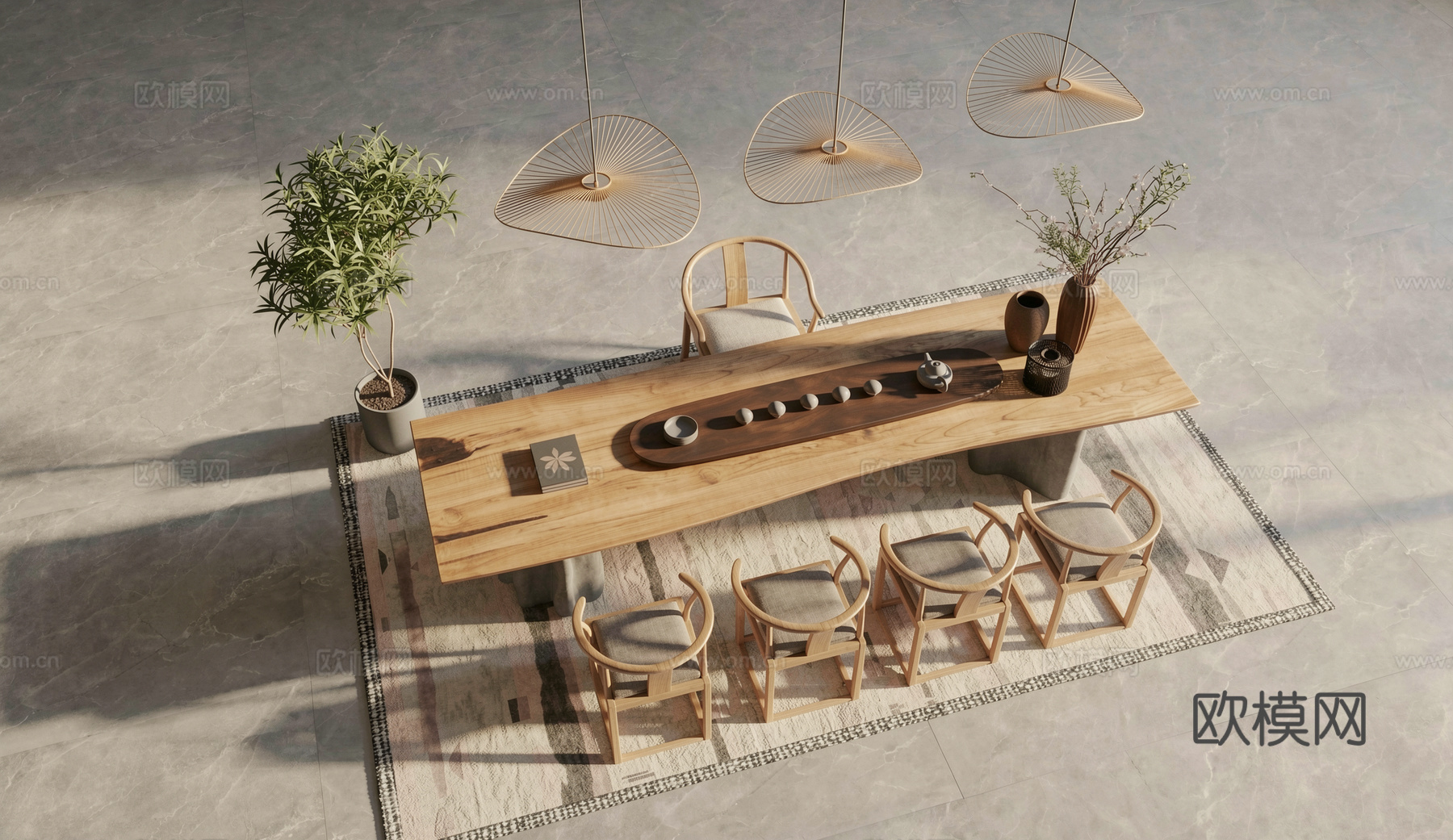 2万平方现代商业综合体su模型