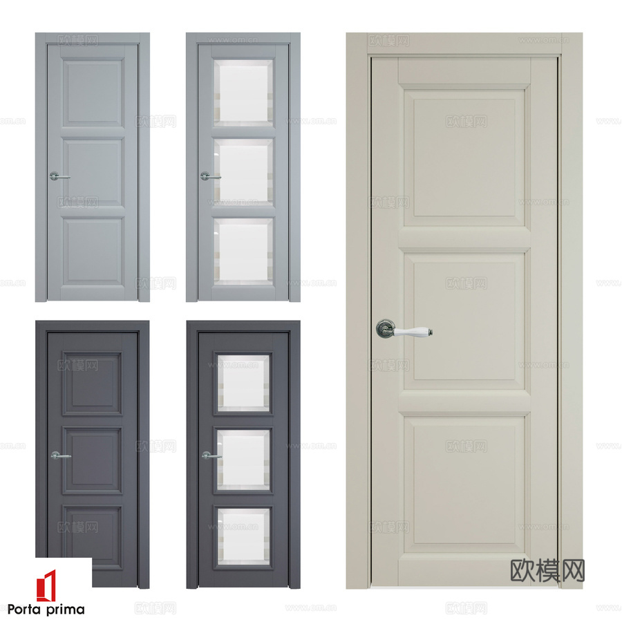 波塔普里玛I米兰经典款3d模型下载