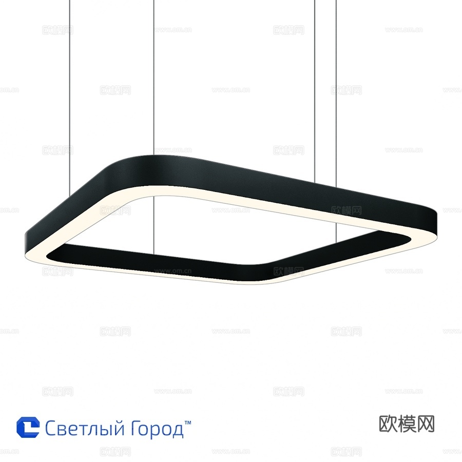 OM灯具 LC QUADRO-KM 光之城3d模型下载