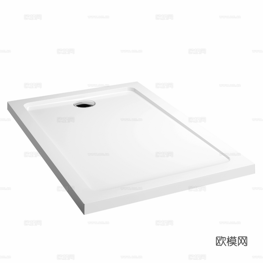 OM淋浴盘STWORKI Östersund 120x80，3d模型下载