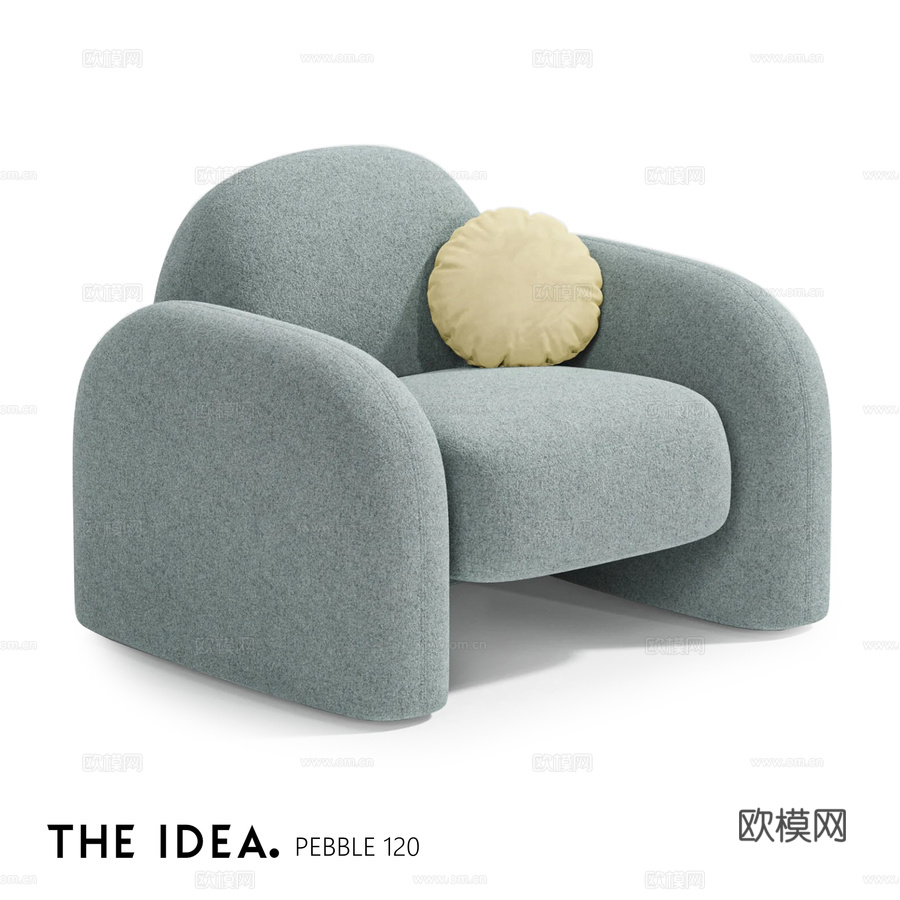 OM THE-IDEA 椅 PB1203d模型下载