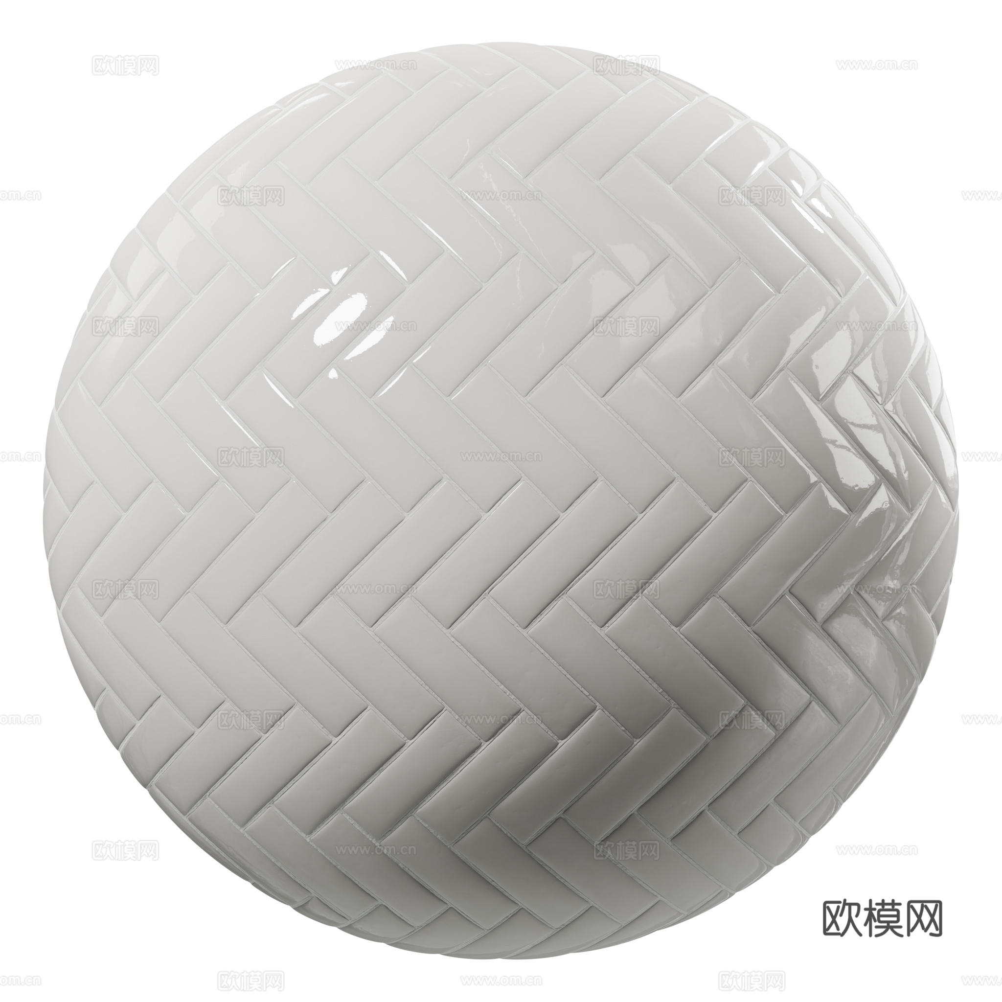 白色人字拼瓷砖 条形砖 墙砖地砖 厨房浴室砖