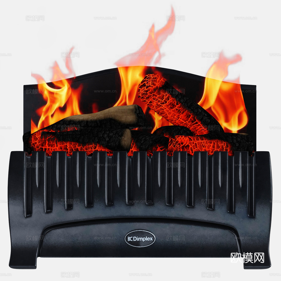 OMWestbrook篮式壁炉3d模型