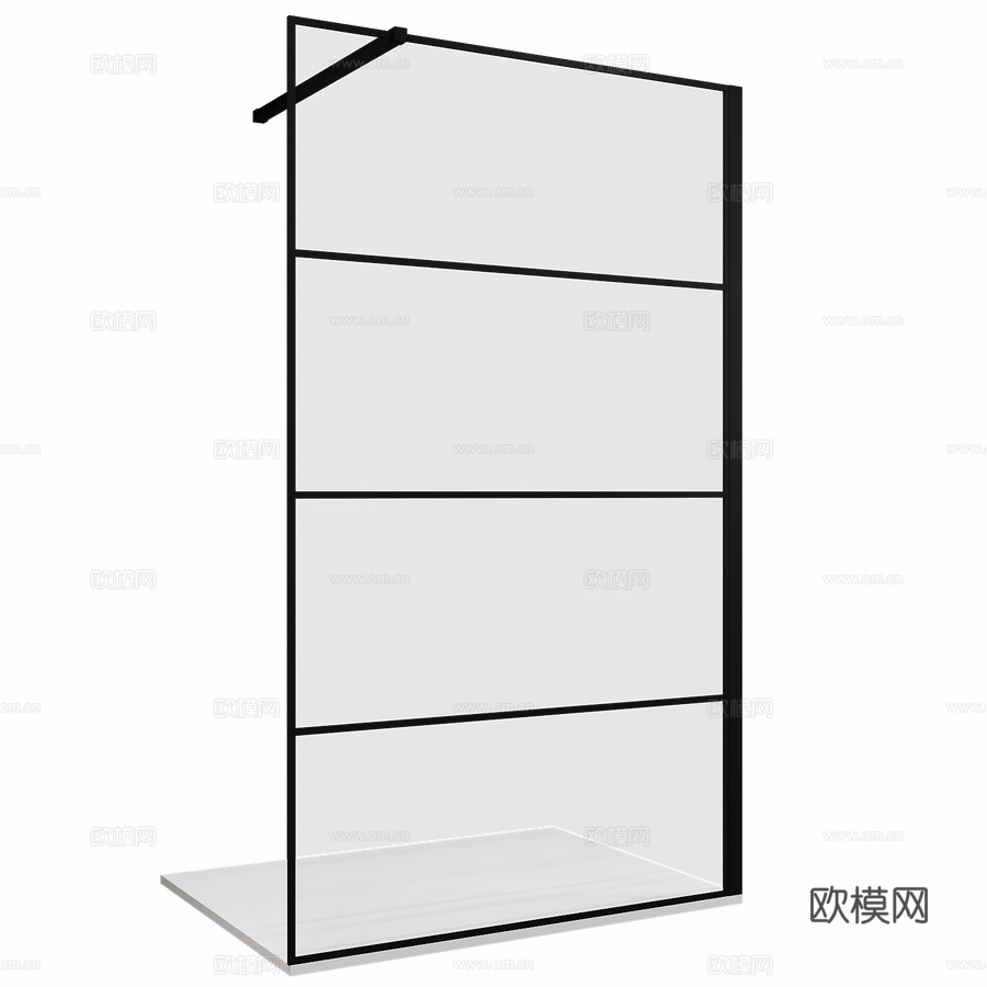 ABBER Immer Offen AG65淋浴隔断3d模型