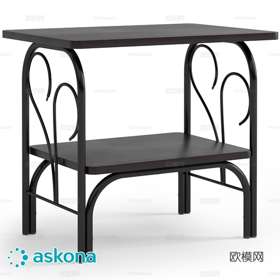 阿勒床头柜（阿勒）3d模型下载