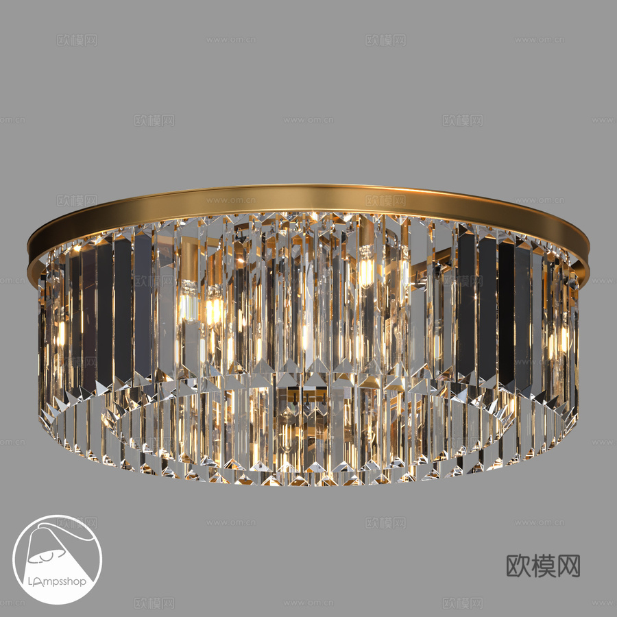 LampsShop.ru L1554 吊灯 Sibul3d模型下载